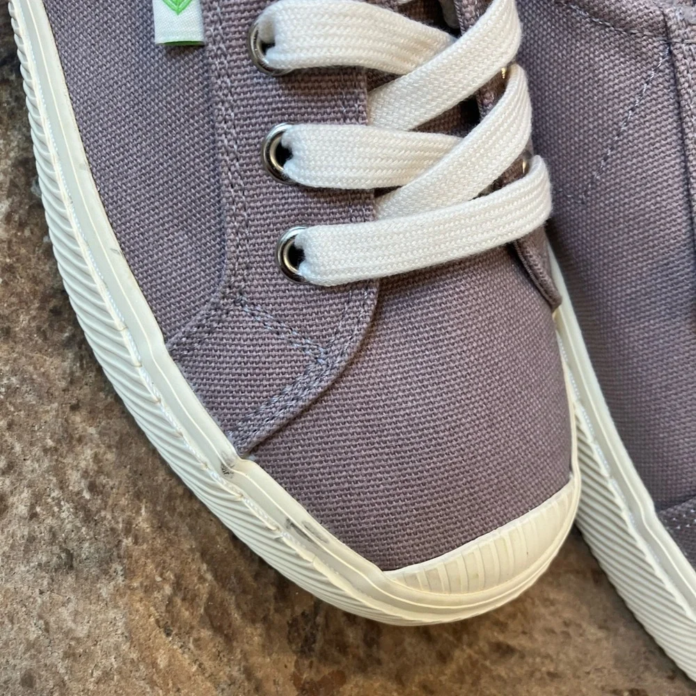Cariuma Taupe Canvas Sneakers - Picture 4 of 13